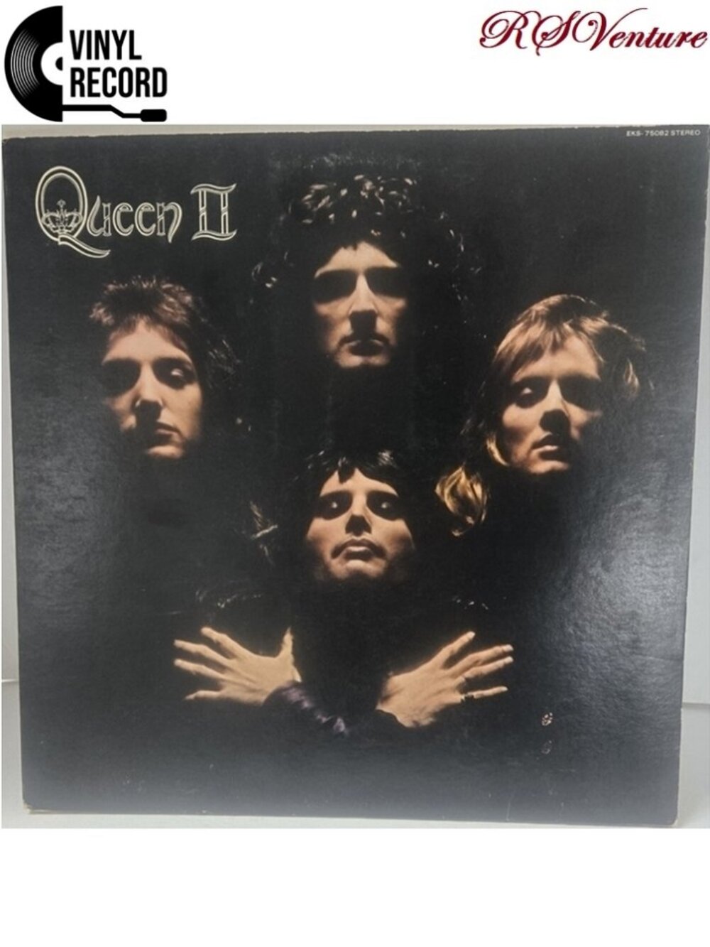 Vintage 1974 Original QUEEN II LP Album